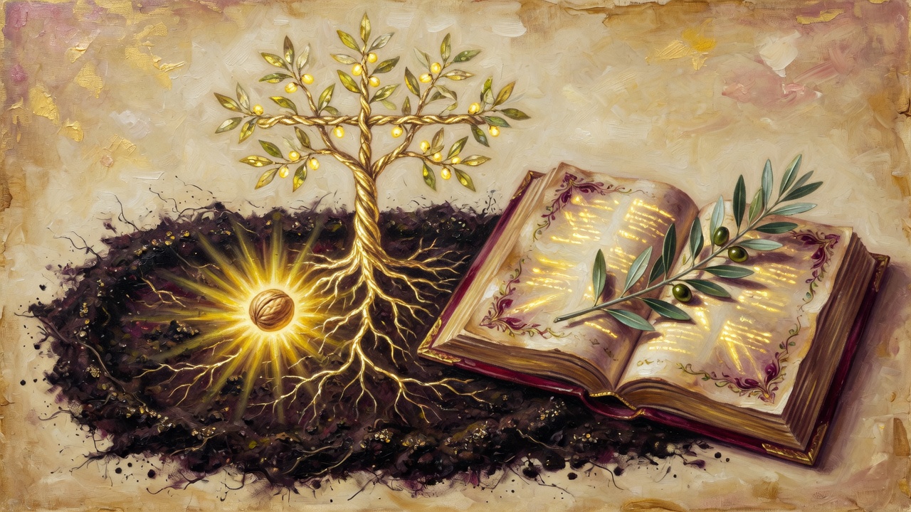 Goldener Same und Baum des Wortes